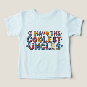 Camiseta Crianças que têm tios que jogam hóquei