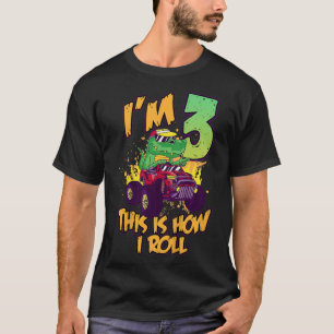 Camiseta Crianças que tenho 3 anos, é assim que eu faço o c