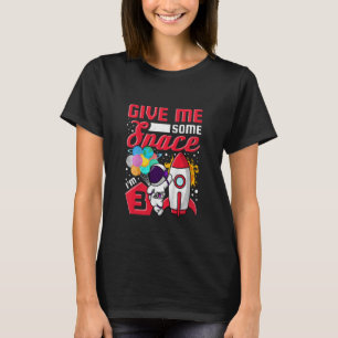Camiseta Crianças que tenho 3 anos me dão um pouco de astro
