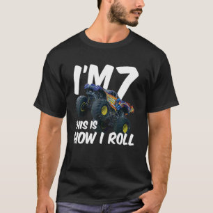Camiseta Crianças que tenho 7 anos É assim que eu faço o Mo