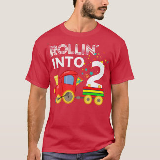 Camiseta Crianças que vão para o Brinquedo do segundo anive