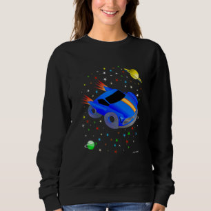 Camiseta Crianças RACE CAR ROCKET em ciências espaciais J Ú