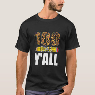 Camiseta Crianças Rapazes 100.º Dia Da Escola 100 Dias Da E