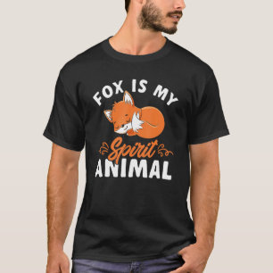 Camiseta Crianças Raposa Animal Cura É Minha Raposa Animal 