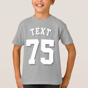 Camiseta Crianças Reais Azuis e Brancas  Sports Jersey Des