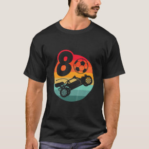 Camiseta Crianças Retro I 8 Anos I Bday I RC Carros I