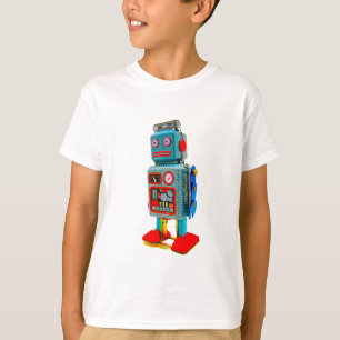 CAMISETA CRIANÇAS RETRO ROBOT T SHIRT