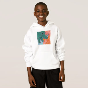 Camiseta Crianças Rinoceronte
