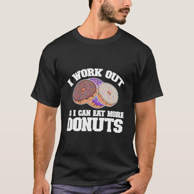 Camiseta Crianças Rosquinha Que Eu Faço Para Comer Mais Ros (Frente)