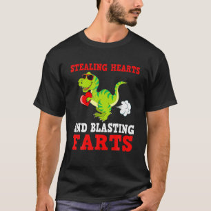 Camiseta Crianças Roubando Corações E Farinhas Explosiva