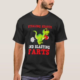 Camiseta Crianças Roubando Corações E Farinhas Explosivas T