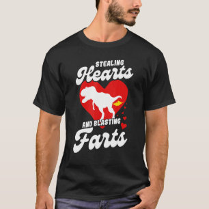 Camiseta Crianças Roubando Corações E Soltando Fartos Rex F