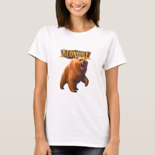 Camiseta Crianças Rowdy Grizzly Bear
