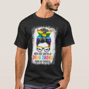 Camiseta Crianças São Mais Seguras Em Demonstrações De Arra