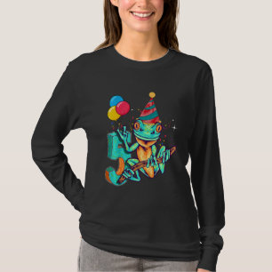 Camiseta Crianças, Sapo 11 de , aniversário de 5 anos, Bda