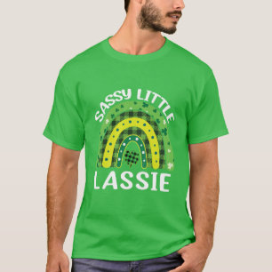 Camiseta Crianças Sassy Little Lassie Baby Toddler Ruas
