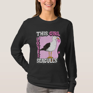Camiseta Crianças, Seagull, Citação, Gaivotas Que Esta Meni