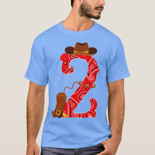 Camiseta Crianças segundo aniversário Bebê de Dois Anos Oes