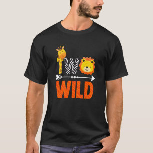 Camiseta Crianças segundo aniversário Safari Baby Lion 2 Ye