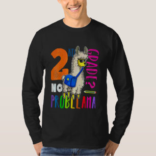 Camiseta Crianças Sem Prob Llama 2ª Série Volta às Escolas