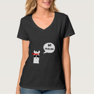 Camiseta Crianças sem Problama lhama 7