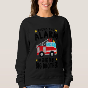 Camiseta Crianças soam o alarme que eu vou ser um grande ir