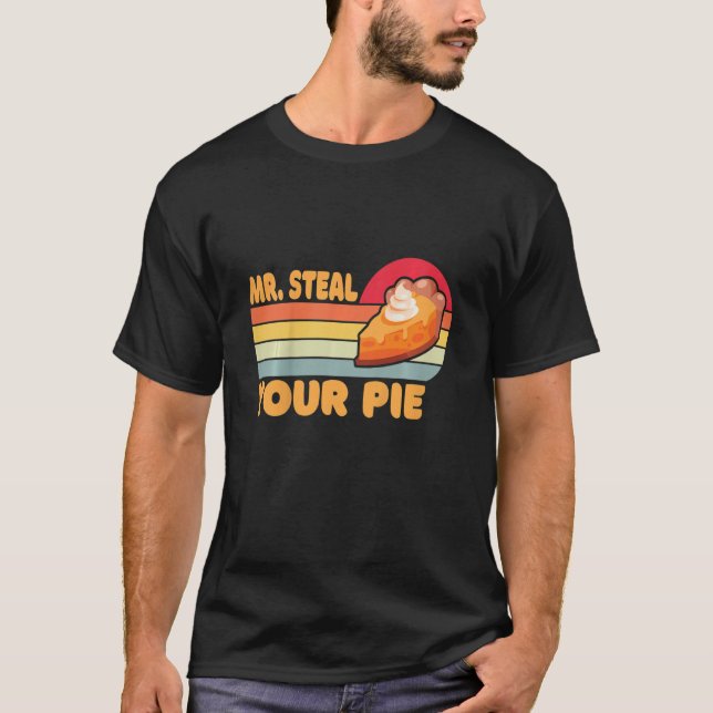 Camiseta Crianças Sr. Steal Seu Filho Da Pie Toddler Menino (Frente)