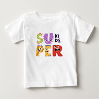 Camiseta crianças super