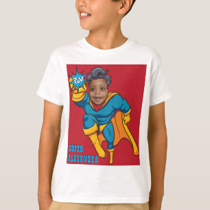 Camiseta Crianças Super Especiais 🌟 Grande Super-Herói