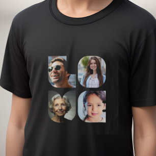 Camiseta Crianças t shirt personalizada foto Vestuário Pe