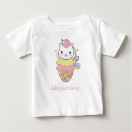 CAMISETA CRIANÇAS T-SHIRT: UNICORN + GRIPE CONE