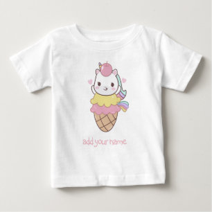 CAMISETA CRIANÇAS T-SHIRT: UNICORN + GRIPE CONE