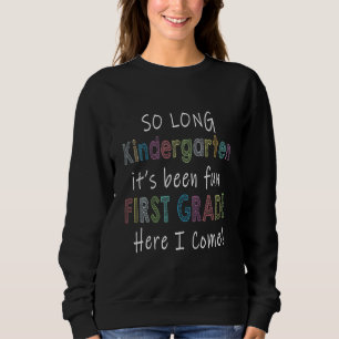 Camiseta Crianças Tão Longas Do Jardim De Infância 1rua Aqu