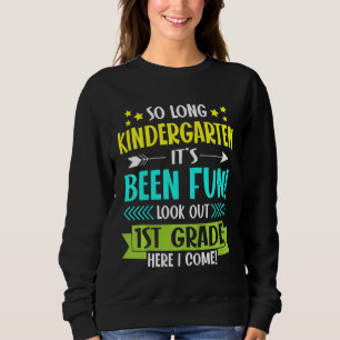 Camiseta Crianças Tão Longas Do Jardim De Infância 1rua Aqu
