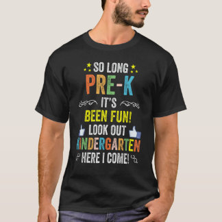 Camiseta Crianças Tão Longas No Jardim De Infância Pré-K