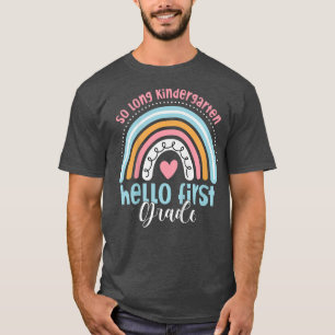Camiseta Crianças Tão longo jardim de infância saudação de