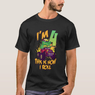 Camiseta Crianças, tenho 4 anos. É assim que eu faço o cami