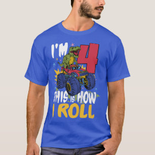 Camiseta Crianças, tenho 4 anos. É assim que eu faço o cami