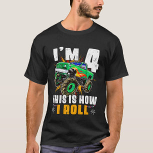 Camiseta Crianças, tenho 4 anos, é assim que eu faço o Mons