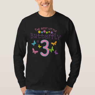 Camiseta Crianças Terceiro Festa de aniversário Pequeno Bol