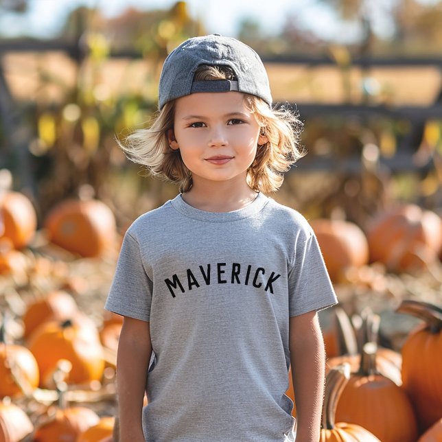 Camiseta Crianças - Teto de Nome Personalizado (Criador carregado)