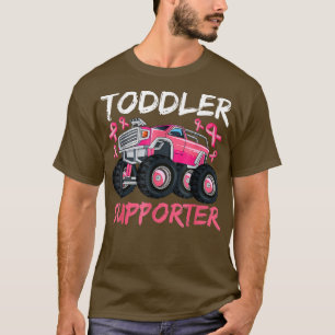 Camiseta Crianças Toddler Apoiador do Cancer de Mama de Cam
