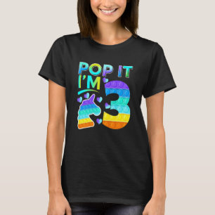 Camiseta Crianças Três Pop. Sou 3 bonitinhos.