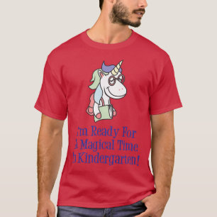 Camiseta Crianças Unicórnio Preparado Para Um Tipo De Tempo