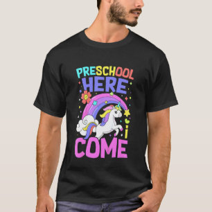 Camiseta Crianças Unicórnio Professor Alunos Pré Escola Vo