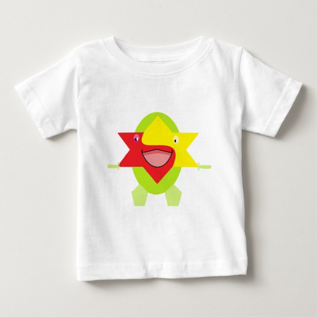Camiseta Crianças utilatas Art Design Funny Fantasy Star Fi (Frente)