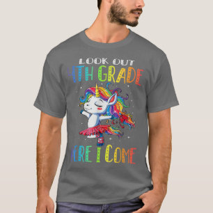 Camiseta Crianças Veem O 4º Ano Aqui Eu Vim Unicórnio