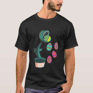 Camiseta Crianças Vênus Voam Fora Comendo Páscoa De Ovo Dia