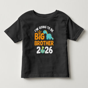Camiseta Crianças Vou ser Irmão Mais Velho 2026