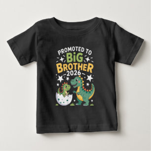 Camiseta Crianças Vou ser Irmão Mais Velho 2026 Revelação d